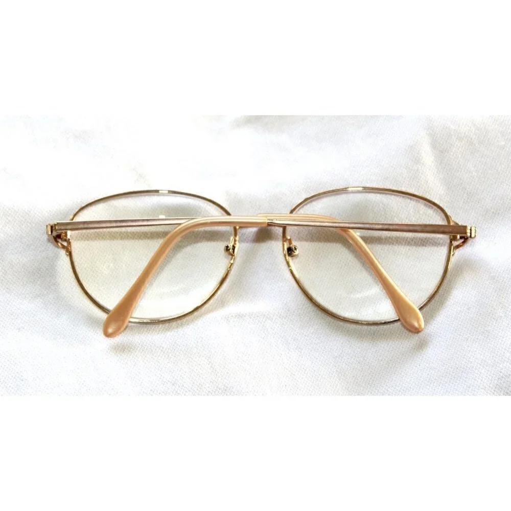 Charmant Eyeglasses Frame Allergy Free Titanium Golden frame 53/16